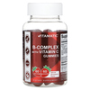 Vitamatic, Комплекс витаминов группы B с витамином C, жевательные мармеладки, клубника, 60 жевательных таблеток - картинка 0