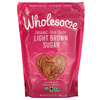 Wholesome Sweeteners, Органический легкий коричневый сахар, 1.5 фунта (680 г) - картинка 0