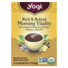 Yogi Tea, Rich & Robust Morning Vitaility, 16 чайных пакетиков, 36 г (1,27 унции) - картинка 0