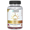 Zhou Nutrition, D3 и K2, жевательные таблетки, со вкусом клубники, 60 жевательных таблеток - картинка 0