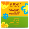 Alba Botanica, Гавайское увлажняющее средство без масла, очищающее алоэ и зеленый чай, 85 г (3 унции) - картинка 1