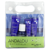 Andalou Naturals, Набор для процедуры глубокого увлажнения, набор из 4 предметов - картинка 1