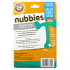 Arm & Hammer, Nubbies, стоматологические игрушки для тех, кто любит умеренно жевать, Tribone, арахисовая паста, 1 игрушка - картинка 1