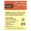 Celestial Seasonings, травяной чай, персик + пробиотики, без кофеина, 16 чайных пакетиков, 31 г (1,12 унции) - картинка 1