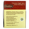 Celestial Seasonings, травяной чай, со вкусом корицы и яблока, без кофеина, 20 чайных пакетиков, 48 г (1,7 унции) - картинка 1