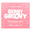 I Dew Care, Berry Groovy, осветляющая маска с гликолевой кислотой, 100 мл (3,38 жидк. унции) - картинка 1