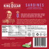King Oscar, Сардины в оливковом масле первого отжима с базиликом, орегано и чесноком, 106 г (3,75 унции) - картинка 1