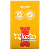Kiss My Keto, Keto Gummy Bears, жевательные мармеладки в форме мишек, подходит для кетодиеты, со вкусом фруктов, 12 пакетиков по 23 г (0,79 унции) - картинка 1