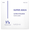 Missha, Super Aqua, тонер в салфетках для ультраувлажнения, 90 шт., 18 г (6,34 унции) - картинка 1