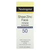 Neutrogena, Минеральное солнцезащитное средство для лица с прозрачным цинком, SPF 50, 59 мл (2 жидк. Унции) - картинка 1