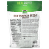 NOW Foods, Real Food, сырые семена тыквы, несоленые, 454 г (16 унций) - картинка 1
