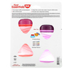 NUK, First Essentials, жесткий носик Fun Grips, для детей от 12 месяцев, розовый / фиолетовый, 2 шт. В упаковке, 300 мл (10 унций) - картинка 1