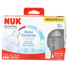 NUK, Smooth Flow, антиколиковый флакон, для детей от 0 месяцев, 3 флакона по 150 мл (5 унций) - картинка 1