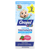 Orajel, Cocomelon, зубная паста для тренировок без фторидов, для детей от 0 до 3 лет, натуральный арбуз, 42,5 г (1,5 унции) - картинка 1