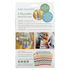 Sage Spoonfuls, Многоразовые пакетики для еды, от 4 месяцев, 6 упаковок - картинка 1