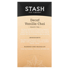 Stash Tea, Black Tea, чай без кофеина и ваниль, 18 чайных пакетиков, 36 г (1,2 унции) - картинка 1