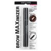 wet n wild, Brow Maximizer, пудра + гель Duo, нейтральный коричневый, пудра - 0,8 г (0,02 унции), гель - 3,5 мл (0,11 жидк. Унции) - картинка 1