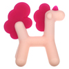 Boon, Prance, Unicorn, силиконовый прорезыватель, 0–12 месяцев, розовый, 1 штука - картинка 2