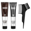 Dashu, быстросмываемый краситель, Real Black, 1 набор для нанесения - картинка 2
