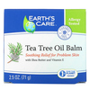 Earth's Care, бальзам с маслом чайного дерева, с маслом ши и витамином Е, 71 г (2,5 унции) - картинка 2