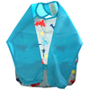Green Sprouts, Нагрудник с длинным рукавом Snap & Go Easy Wear, для детей от 12 до 24 месяцев, Aqua Dinosaur, 1 штука - картинка 2