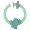 itzy ritzy, Ritzy Rattle, силиконовый прорезыватель с погремушкой, для детей от 3 месяцев, кактус, 1 прорезыватель для зубов - картинка 2
