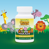 NaturesPlus, Source of Life, Animal Parade, омега 3/6/9 юниор, со вкусом натурального лимона, 90 капсул - картинка 2