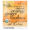 Uncle Lee's Tea, Imperial Organic, чай со вкусом апельсина и имбиря, без кофеина, 18 чайных пакетиков, 32,4 г (1,14 унции) - картинка 2