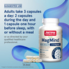 Jarrow Formulas, MagMind, магний, 90 вегетарианских капсул - картинка 4