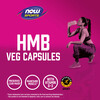 NOW Foods, HMB, смесь для спортивного восстановления, 500 мг, 120 растительных капсул - картинка 4