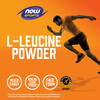 NOW Foods, Sports, порошок L-лейцина, 255 г (9 унций) - картинка 4
