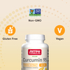 Jarrow Formulas, Curcumin 95, экстракт куркумы, 500 мг, 60 растительных капсул - картинка 5