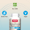 Jarrow Formulas, глутатион восстановленный, 500 мг, 60 вегетарианских капсул - картинка 5
