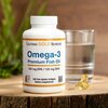 California Gold Nutrition, омега-3, рыбий жир премиального качества, 100 капсул из рыбьего желатина - картинка 6