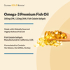 California Gold Nutrition, омега-3, рыбий жир премиального качества, 100 капсул из рыбьего желатина - картинка 9
